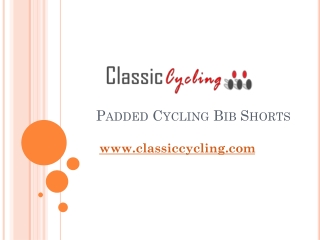 Padded Cycling Bib Shorts