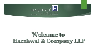 Remote Business & Finance Manager – Harshwal & Company LLP