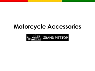 Online Bike Accessories Shopping in India - GrandPitstop