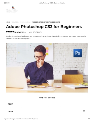 Adobe Photoshop CS3 for Beginners - Edukite