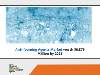 Anti foaming agents market worth $6,879 Million by 2023