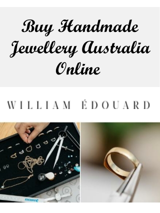 Buy Handmade Jewellery Australia Online