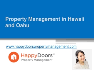 Property Management in Hawaii and Oahu - www.happydoorspropertymanagement.com