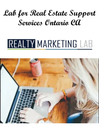 Lab for Real Estate Support Services Ontario CA