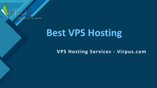 Best VPS hosting with virpus the highest virtual server reliability & performance!