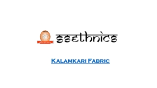 Kalamkari Fabric