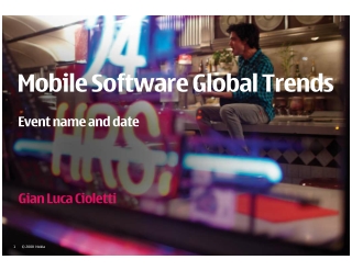 Mobile Software Global Trends 050109