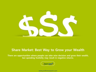 Share Market: Best Way to Grow your Wealth