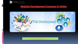 Best Website Development Company in Noida – SDAD Technology