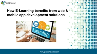 How education & E-Learning benefits from technology