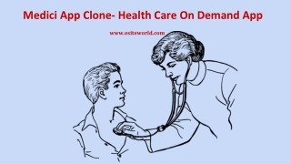 Medici App Clone - Health Care On Demand App