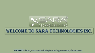Cryptocurrency Development Company In USA | Services | Cryptocurrency Development - Sara Technologies