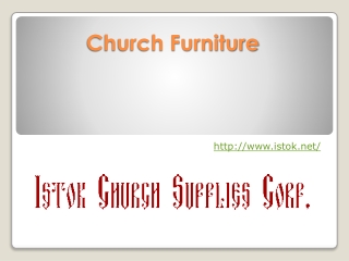 Four Must-Have Furniture Items to Consider While Outfitting an Orthodox Church