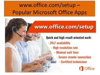 office.com/setup - How to activate Microsoft Office?