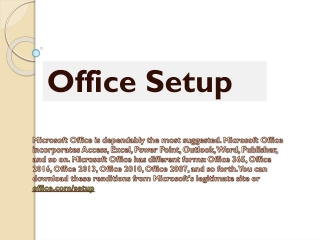 Office.com/setup-Microsoft Office Antivirus Activation Key