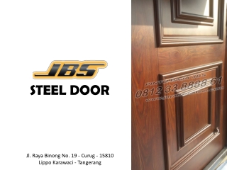 0812-3388-8861 (JBS), Perusahaan Steel Door Bogor, Model Pintu Plat Baja Bogor, Pintu Sorong Baja,