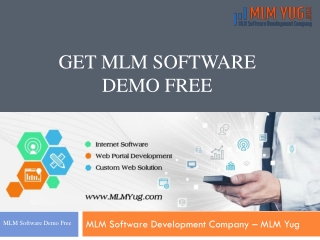 MLM Software Demo by MLMYug