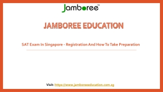 SAT Exam In Singapore - Registration And How To Take Preparation