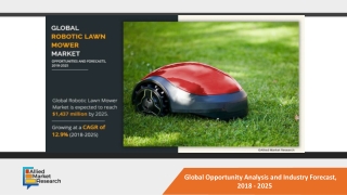 Robotic Lawn Mower Market Top Impacting Factors