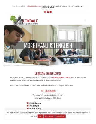 English & Drama Course