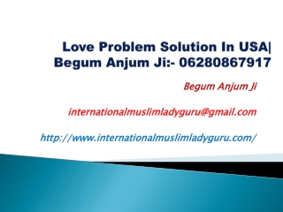 Love problem solution in usa