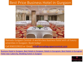 Best Price Business Hotel in Gurgaon
