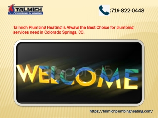 Meet the best plumber Colorado Springs services whenever you need