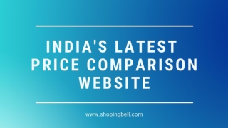 Price Comparison Sites India