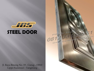 0812-3388-8861 (JBS), Model Pintu Plat Baja Tangerang, Pintu Sorong Baja Tangerang, Spesifikasi Steel Door,