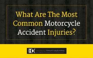 What are the Most Common Motorcycle Accident Injuries?
