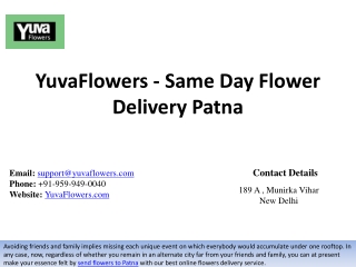 YuvaFlowers - Same Day Flower Delivery Patna