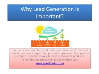 Why Lead Generation is Important?