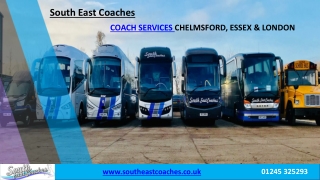 Coach Services Chelmsford, Essex And London