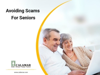 Avoiding Scams For Seniors
