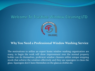 Houston Window Cleaning Services