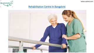 Rehabilitation Centre In Bangalore