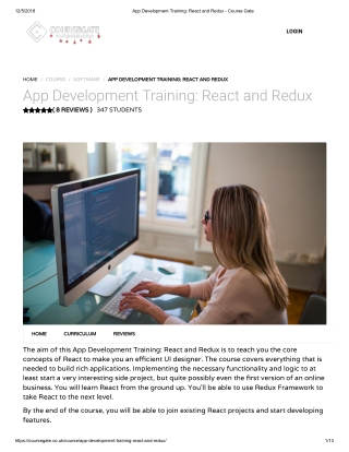 App Development Training_ React and Redux - Course Gate