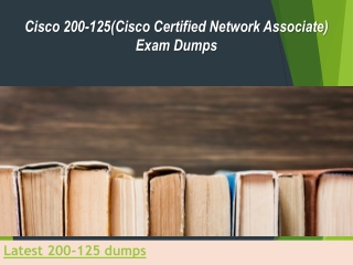 CISCO 200-125 authenticated and verified exam dumps
