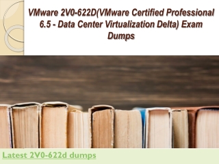 VMWARE 2V0-622D authenticated and verified exam dumps