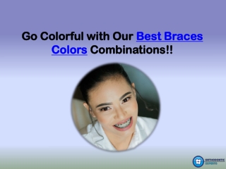 Clear Braces With Colored Bands