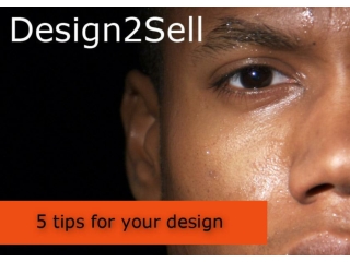 Design 2 Sell - 5 Tips for your Webdesign