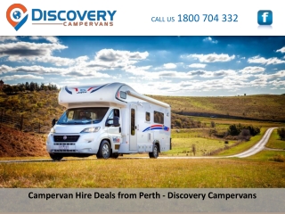 Campervan Hire Deals from Perth - Discovery Campervans