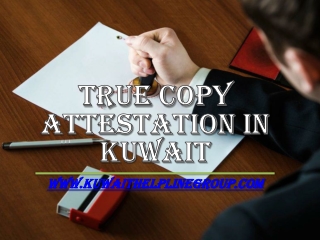 Notary Attestation Services Kuwait