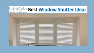 Best Window Shutter Ideas