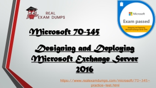 Download 70-345 Exam Q&A - 70-345 Dumps PDF - Realexamdumps.com