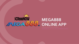 Mega888 Random bonus free