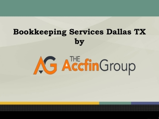 Bookkeeping Services Dallas TX
