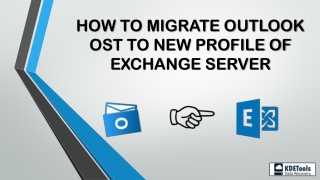 How to migrate OST file.