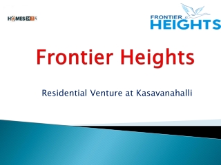 Frontier Heights | Homes247.in