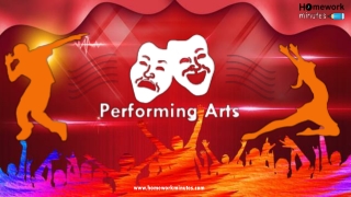 CAN PERFORMING ARTS BE A GOOD CAREER OPTION?